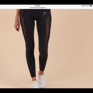 Gymshark Mesh Aspire Collection Leggings Small S